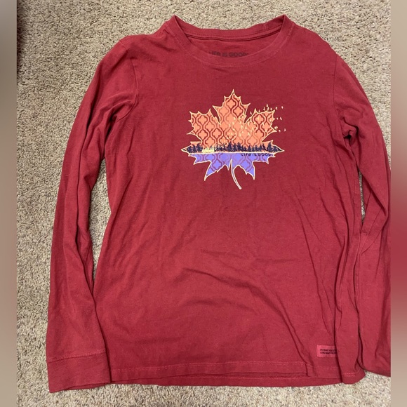 Women’s Small Life Is Good Long Sleeve - Picture 2 of 5